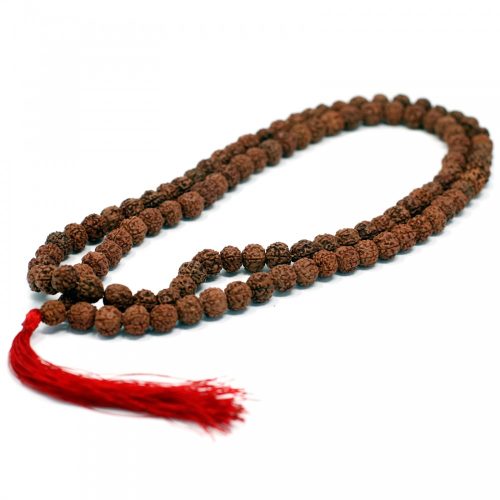 Rudraksha Mala Lánc - Barna