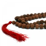 Rudraksha Mala Lánc - Barna
