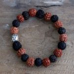 Rudraksha Mala Karkötő - Mix