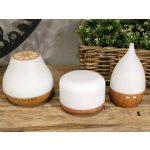 Ibiza Aroma Diffúzor - Króm Hatás - USB - Színváltós