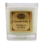 Szójagyertya Üvegben - Uborka és Mentol