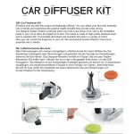 Autós Aroma Diffúzor- Az Élet Virága - 30mm