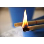 Illat Nélküli Fülgyertya- Natural (1 pár)