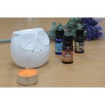 Klasszikus Fehér Aromalámpa - Alacsony Bagoly