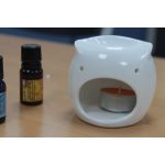 Klasszikus Fehér Aromalámpa - Alacsony Bagoly