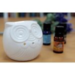 Klasszikus Fehér Aromalámpa - Alacsony Bagoly