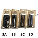 Férfias Karkötő Szettek - Fekete és Stílusos