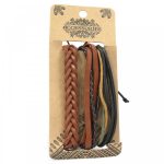 Férfias Karkötő Szettek - Barna és Eredeti