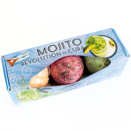 3 darabos Koktél Fürdőbomba Együttes (Mojito)