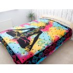 Kétszemélyes Pamut Ágytakaró-  Chakra Buddha