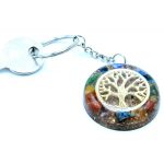 Orgonit Kulcstartó - Drágakő Csakra-Az Élet Fája