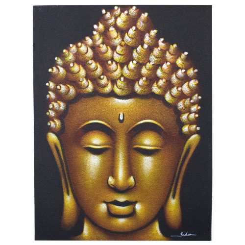 Buddha Festmény - Arany Homok 60x80cm