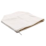 Natúr pamutvászon piperetáska Közepes (18x20x10 cm)