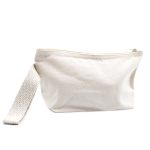 Natúr pamutvászon piperetáska Felfüggeszthető (22x12x7 cm)