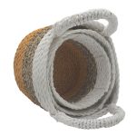 Tengerifű Fonott Kosár- Narancs-3db-os szett