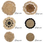 Tengerifű Dekorációs Szett - Kribo Kollekció - 6db-os