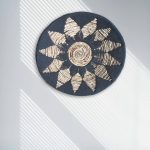 Tengerifű Kosár Dekorációs Szett - Fekete 3db-os