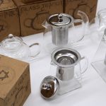 Teáskanna Szűrővel - Gömbölyű - 750ml