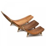 Gyümölcstál Szett Kókuszlevélből (Natúr)