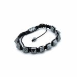 Hematit Shamballa Karkötő - Piramisok