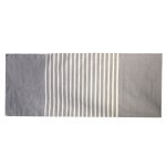 Indiai Pamut Szőnyeg - 70x170cm - Szürke