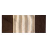 Indiai Pamut Szőnyeg - 70x170cm - Sötétbarna-Bézs