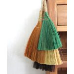 Pampafű Seprű Dekoráció-Vegyes Színek és Méretek (4 db-os szett)