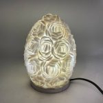 Boho Kagyló Lámpa - Ovális - 15cm