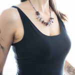 Nyaklánc Drágakövekkel - Szodalit