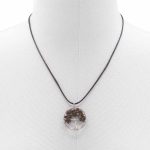 Életfa Nyakék természetes drágakővel- Tigrisszem