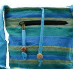 Nepáli Válltáska- Zöld és Kék