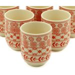 Teás Pohár - Jantár (6db/készlet)