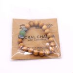 Cédrusfa Szakrális Chakra Karkötő Zöld Aventurinnal