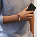 Cédrusfa Hét Chakra Karkötő