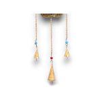 Indiai Harangjáték - Hamsa - Kicsi Tükör, 3 Csengő - 14x55cm