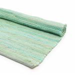 Kicsi Indiai Kézi Szövésű Szőnyeg - 50x90cm - Aqua