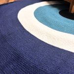 Kerek Evil Eye Szőnyeg 120cm