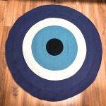 Kerek Evil Eye Szőnyeg 150cm