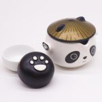 Panda Teáskészlet - Mini teáskanna és két csésze