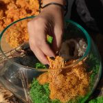 Dekorációs Moha - Fekete - 500g