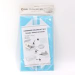 Lapos Ajándékdoboz - Közepes Négyzet (20x18.2x8cm) - Kék