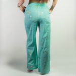 Nomád Sari Nadrág - Türkiz Aranyhal Design (M/L)