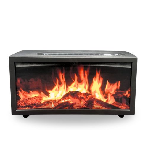 Színváltós USB Aroma Diffúzor - Lángoló hatás és madárdal