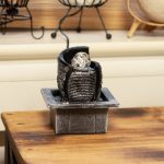 Szoba Szökőkút -15x13x20cm - Víztartály és kristálygolyó