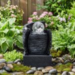 Szoba Szökőkút -15x13x20cm - Víztartály és kristálygolyó