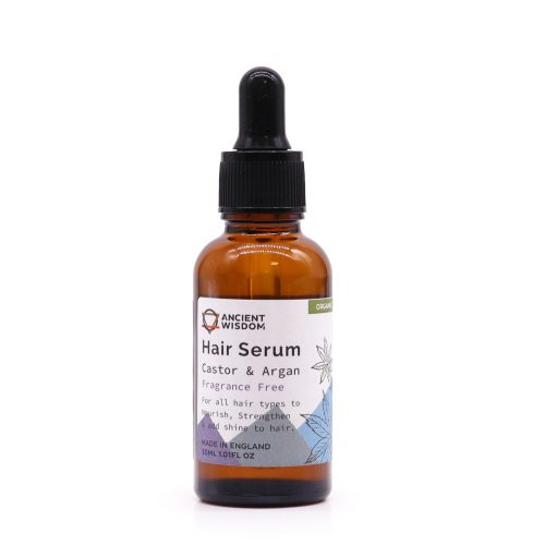 Organikus Hajszérum 30ml - Natúr (illat nélkül) (bio)