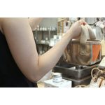 Kicsi Bevásárlókosár - 16x10x12cm - Olíva