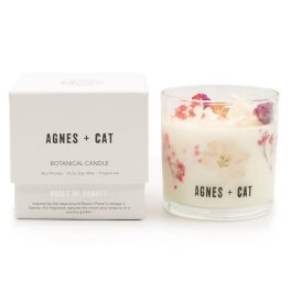 Agnes & Cat botanikus szójagyertya -Sawrey rózsái