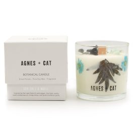Agnes & Cat botanikus szójagyertya  - Tengeri só és moha