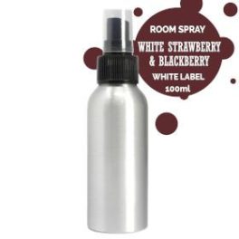   100ml Szobaparfüm - Fehér Eper és Szeder - címke nélkül